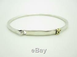 sterling silver cartier bangle