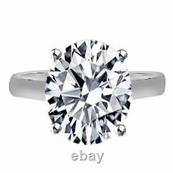 1.5 CT Oval Sterling Silver Ring Vintage Brilliant Top Russian Moissanite