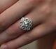1.50ct Asscher Cut Moissanite Vintage 925 Sterling Silver Anniversary Ring