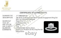 1 Ct Oval Cut Lab-Created Diamond Women's Engagement Ring 14K Yellow Gold Plated