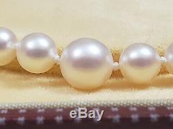 1950s Vintage Mikimoto Pearl Necklace