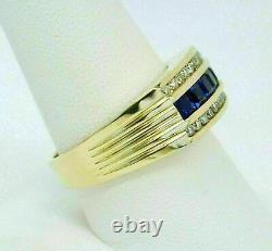 2.50Ct Princess Lab Created Sapphire 925 Sterling Silver Wedding Band Ring