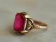 2 Ct Emerald Brilliant Cut Ruby 14k Rose Gold Fn Vintage Engagement Solid Ring