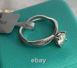 2. Ct Round-Cut Moissanite Moissanite Vintage Engagement Ring 925 Sterling Silver