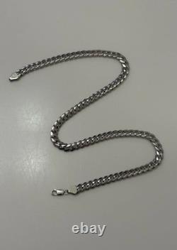 20 8mm 925 Sterling Silver Miami Cuban Chain Necklace 60g Solid Heavy