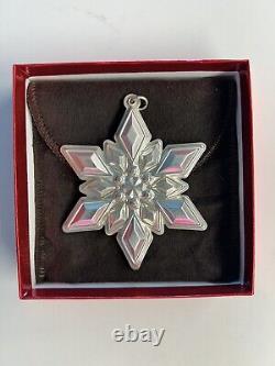 2013 Gorham STERLING Silver 44th Annual Edition Snowflake Ornament RARE Year