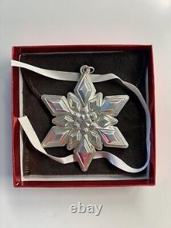 2013 Gorham STERLING Silver 44th Annual Edition Snowflake Ornament RARE Year