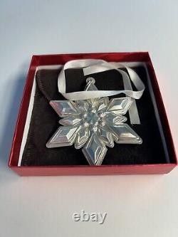 2013 Gorham STERLING Silver 44th Annual Edition Snowflake Ornament RARE Year