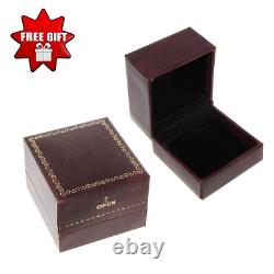 2Ct Five Stone Round Simulate Diamond WeddingAnnularly Ring 14k Yellow Gold Over