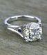 3.20ct Lab-created White Diamond Vintage Style Wedding Ring 925 Sterling Silver