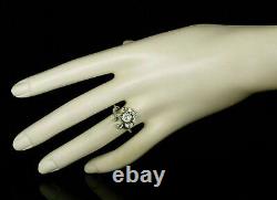 3.20Ct Round Brilliant Cut Moissanite 925 Sterling Silver Vintage Gorgeous Ring