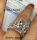3ct White Moissanite Ring 925 Sterling Silver Vintage Bridal Engagement Ring