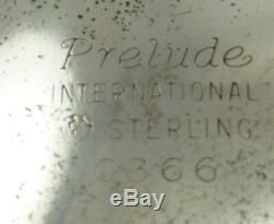 5 Pc Vintage Prelude-Plain International Sterling Coffee/Tea Set withWaste Bowl