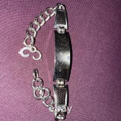 925 Forstner Sterling Silver Vintage Bracelet 29g Chunky Heavy