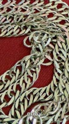 925 Sterling Silver Chain 23 inches 58cm Beautiful Stylish! #1752