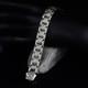 925 Sterling Silver Handmade Engraved Chain Bracelet