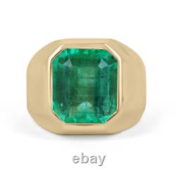 925sterling silver emerald vintage ring emerald ring for men May birthstone ring