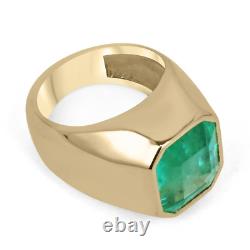 925sterling silver emerald vintage ring emerald ring for men May birthstone ring