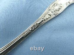 A Vintage Sterling Silver Set Of Four King Pattern Serving Spoons, Sheffield 1980