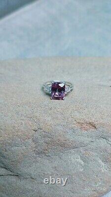 Alexandrite Ring, 925 Sterling Silver Color Change Stone Ring Anniversary Ring