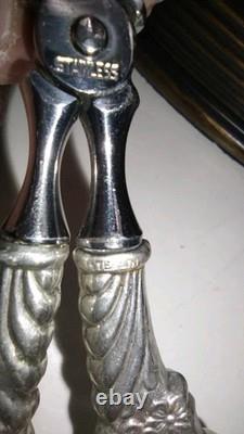 Ambassador Italian Pastry Cake Server. 925 Sterling Silver Handle Vintage