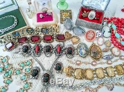 Antique Victorian Signed Vintage Jewelry Lot Selro Carnegie Art GF Sterling Tara