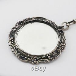 Antique Victorian Sterling Chatelaine with Attachments One Tiffany & Co. Mirror