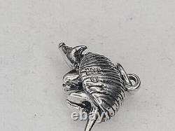 Authentic James Avery Armadillo Charm DB103, Retired Vintage Esty. Retail $236