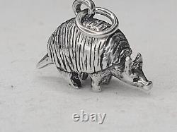 Authentic James Avery Armadillo Charm DB103, Retired Vintage Esty. Retail $236