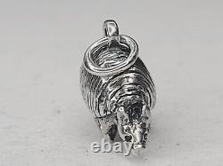 Authentic James Avery Armadillo Charm DB103, Retired Vintage Esty. Retail $236