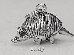 Authentic James Avery Armadillo Charm DB103, Retired Vintage Esty. Retail $236