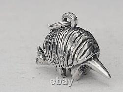 Authentic James Avery Armadillo Charm DB103, Retired Vintage Esty. Retail $236