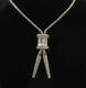 Bali 925 Sterling Silver Vintage Shiny Byzantine Link Chain Necklace Ne2718