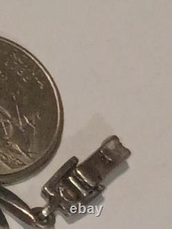 Beautiful Leaf Turquoise Bracelet 925 Sterling Silver Vintage Native American