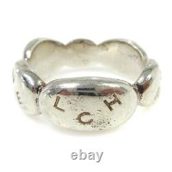 CHANEL CC Logos Ring Silver SV925 Size 6 Vintage Accessories 01648