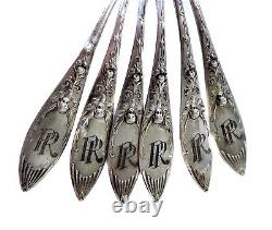 CHERUBS TEASPOONS Sterling SILVER Vintage 4.7oz