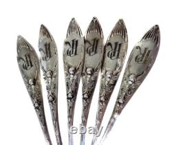 CHERUBS TEASPOONS Sterling SILVER Vintage 4.7oz