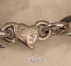 Carolee Heavy 60.35g Vtg Sterling Toggle Clasp Bracelet Marked 925 Reduced