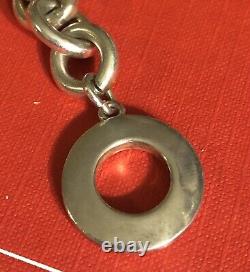 Carolee Heavy 60.35g Vtg Sterling Toggle Clasp Bracelet Marked 925 Reduced