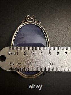 Cartier Vintage Oval 925 Sterling Silver Picture Frames 75cm