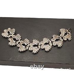 Casa Prieto taxco Mexico Sterling Silver Bracelet, 1930's