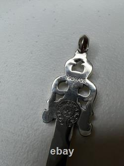 Chrome Hearts Large Dagger Pendant Sterling Silver 925