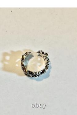 Chrome Hearts sterling silver authentic Gothic Vintage Adjustable Ring