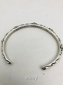 Chrome hearts authentic sterling silver vintage cross cuff