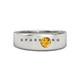 Citrine Round Cut Gemstone With 925 Sterling Silver Ring For Men #d706