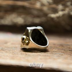 Cross Jesus Mexican ring sterling silver 925 brass Biker Skull Vintage Christ Cross Jesus Mexican ring sterling silver 925 brass Biker Skull Vintage Christ