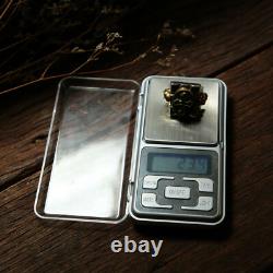 Cross Jesus Mexican ring sterling silver 925 brass Biker Skull Vintage Christ