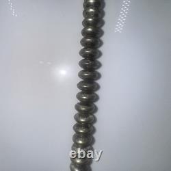 ERB Navajo Sterling Silver BLUE Lapis Lazuli Naja Necklace Ernest Roy Begay Vtg