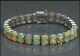 Ethiopian Opal 2 Layer Tennis Bracelet 925 Sterling Silver Gemstone Jewelry