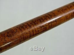 FINE ANTIQUE TIFFANY STERLING SILVER WALKING CANE STICK Hawaii Boston 1876